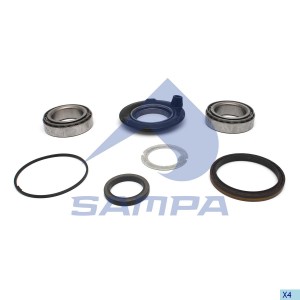 Ремкомплект SCANIA ступицы (2сальника+кольцо+прокладка) SAMPA 040589 SAMPA