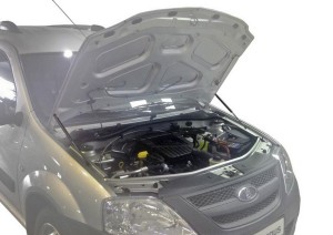 Амортизатор ЛАДА Largus капота (пружина газовая) комплект 2шт. АВТОУПОР ULALAR012 AVTOUPOR