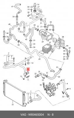 VW/AUDI N 904 650 04 VAG
