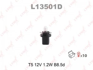 BAX 12V 1.2W B8.5D В ПАНЕЛЬ ПРИБОРОВ L13501D LYNXAUTO