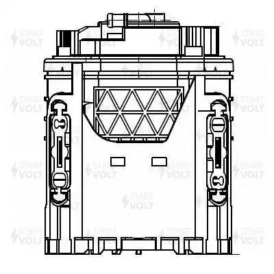 Модуль топливного насоса для а/м VAG Golf III (91-)/Vento (91-) 1.4i/1.6i/1.8i ( SFM 2100 START VOLT