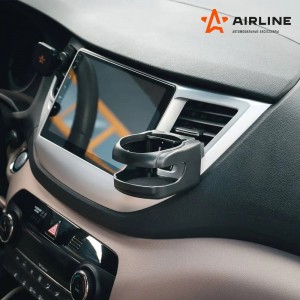 Держатель напитков универсальный черный AIRLINE ACH-D-002 AIRLINE