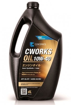 Масло моторное OIL 10W-40 A3/B3 4L A130R4004 A130R4004 CWORKS