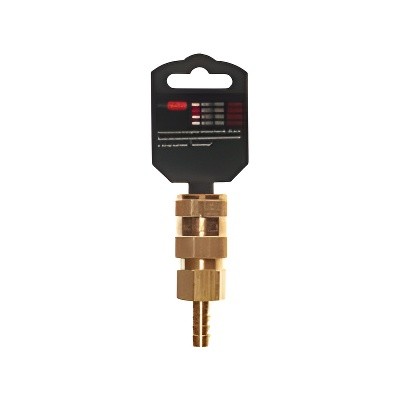 Переходник для компрессора 8мм быстросъемный с клапаном "елочка" на холдере ROCK RFBSE13SH ROCK FORCE