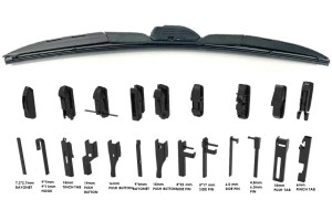 Щетка стеклоочистителя с адаптерами 18"/450 mm гибридная D24CR0018 D24CR0018 CWORKS