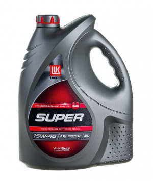 Масло моторное LUKOIL СУПЕР SG/CD 15W40 мин.5л 19196 LUKOIL