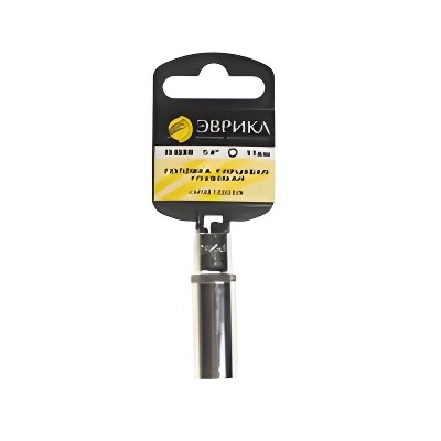 Головка торцевая 1/4" 11мм высокая с держателем ЭВРИКА ER-90308H EVRIKA