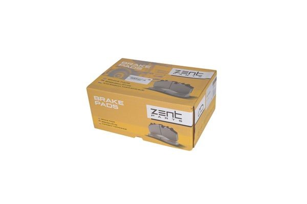 колодки дисковые! с полн. р/к 29159 210.5x93x30 SAF Z07209 ZENTPARTS