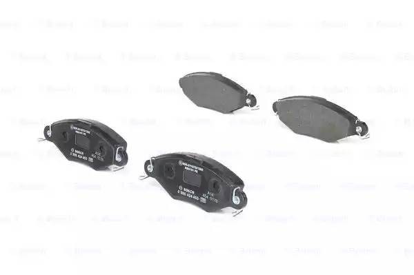 Колодки тормозные RENAULT Kangoo (97-09) передние (4шт.) BOSCH 0 986 424 453 BOSCH
