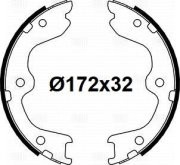 Колодки торм. Nissan Teana J32 (08-)/Infiniti EX (07-)/G (07-) барабан. ст. торм GF4618 TRIALLI