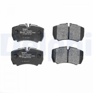 LP1826 колодки тормозные !зад. 29123 без датчиков\ Iveco Daily/Citi 99> 110х64х2 LP1826 DELPHI