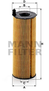RANGE ROVER III (LM) (2002-2012) HU8003X MANN FILTER