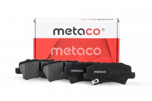 Колодки тормозные задние дисковые к-кт 3010263 METACO