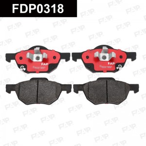 FDP0318 колодки дисковые! передние\ Honda Accord VIII all 03> FDP0318 FAP