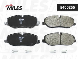 Колодки тормозные передние (без датчика + болты) (Смесь Low-Metallic) (LR DISCOV E400255 MILES