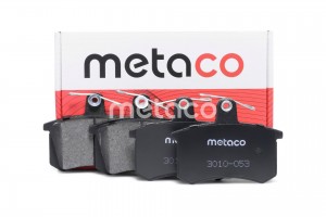 Колодки тормозные задние дисковые к-кт 3010053 3010053 METACO