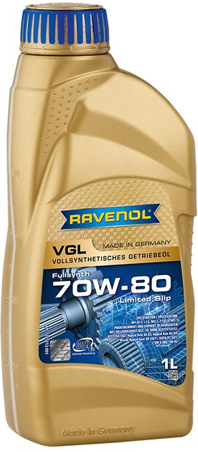 Масло трансмиссионное VGL 70W80 синт.1л RAVENOL 1221112-001 RAVENOL