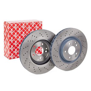 Диск тормозной MERCEDES C (W203) передний вентилируемый (1шт.) FEBI 26107 FEBI BILSTEIN