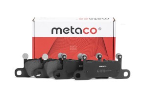 Колодки тормозные задние дисковые к-кт 3010101 3010101 METACO