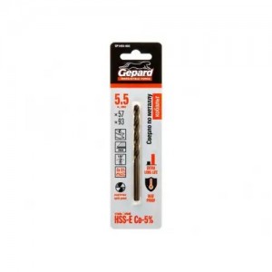 Сверло по металлу 5.5х93мм HSS Cobalt GEPARD GP1455093 GEPARD