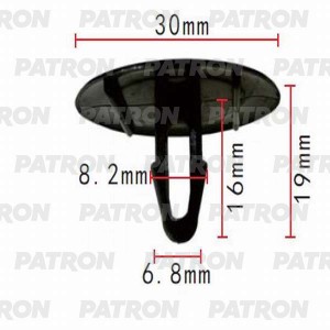 КРЕПЛЕНИЕ ШУМОИЗОЛЯЦИИ TOYOTA CELICA /RAV 4 P370376 PATRON