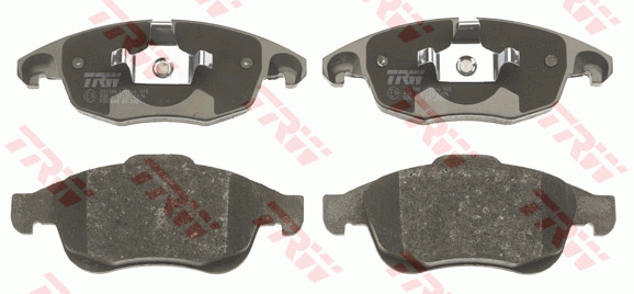 Колодки передние CITROEN BERLINGO II, PEUGEOT PARTNER TEPEE GDB1690 GDB1690 TRW