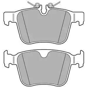 LP3167 колодки дисковые задние!\ Land Rover, Jaguar F-PACE/XE/XF 15> LP3167 DELPHI