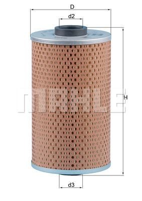 Фильтр масляный Nissan Primera/Sunny 2.0i/GTi 90> /Micra 1.0-1.4 16V 92> OC 218 MAHLE KNECHT