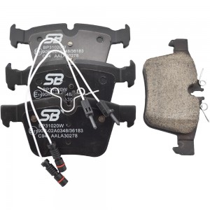 Колодки дисковые Mercedes C W205 2014-2018 BP31020W BP31020W SB NAGAMOCHI
