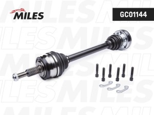 Привод в сборе передний левый VW T5 1.9TDI-2.0 03- (GKN 304499) GC01144 GC01144 MILES