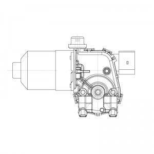 Моторедуктор стеклооч. для а/м Chery Tiggo 8 (19-) (перед.) (VWF 3008) VWF 3008 START VOLT
