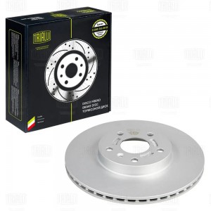 Диск торм. Chery Indis (10-) перед. d=287 (окраш.) (DF 051312)  2шт DF 051312 TRIALLI