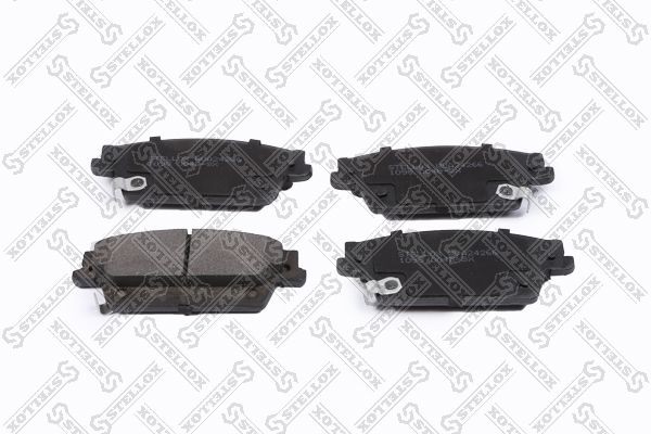 колодки дисковые задние! с антискрип. пластинами\ Cadillac SRX 3.6i/4.6i 04> 1098-004B-SX STELLOX