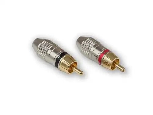 Штекер RCA комплект 4шт. AURA RCAP612 AURA