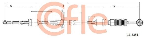 MERCEDES BENZ VITO (638) (1996-2003) см. ZVH88101 к-кт 92113351 COFLE