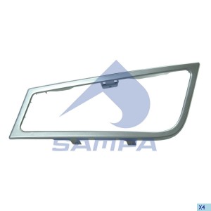 VOLVO TRUCK FH (2008>) фары противотуманной KL-черная HL- хром 032223 SAMPA