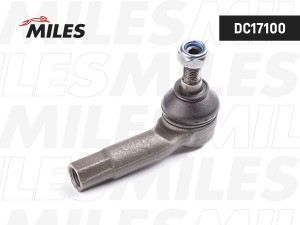 Наконечник рулевой тяги VW POLO 02-/POLO CLASSIC 04-/SKODA FABIA 05- левый (TRW  DC17100 MILES