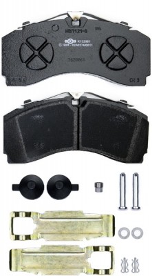 Колодки тормозные MERCEDES Actros дисковые (245x114x35) (4шт.) TEXTAR 2924601 TEXTAR