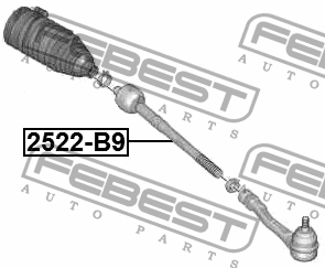 Тяга рулевая 2522-B9 FEBEST