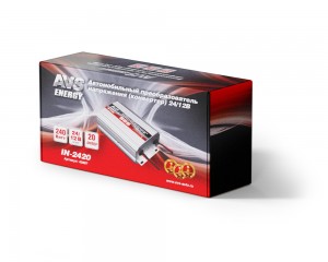 Преобразователь напряжения (инвертор) 24-12V 20А AVS 43897 AVS