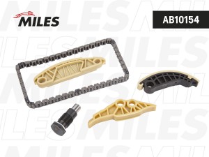 Комплект цепи ГРМ VAG 1.8TSI 12- без звездочек (INA 553035310) AB10154 AB10154 MILES