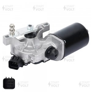 Моторедуктор стеклооч. для а/м Kia Cerato (04-)/Spectra (04-) (перед.) (VWF 0812 VWF 0812 START VOLT