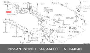шайба стопорная !\ Nissan Primera 54464AU000 NISSAN