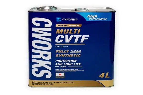 Масло трансмиссионное SUPERIA MULTI CVTF 4L A22SR2004 A22SR2004 CWORKS