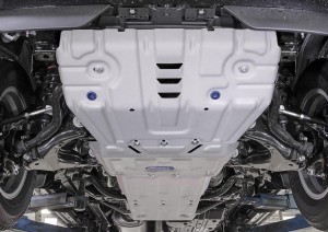 комплект защит! алюминий 3.8мм\ Lexus GX 460 4.6 09> K333.9516.1 RIVAL