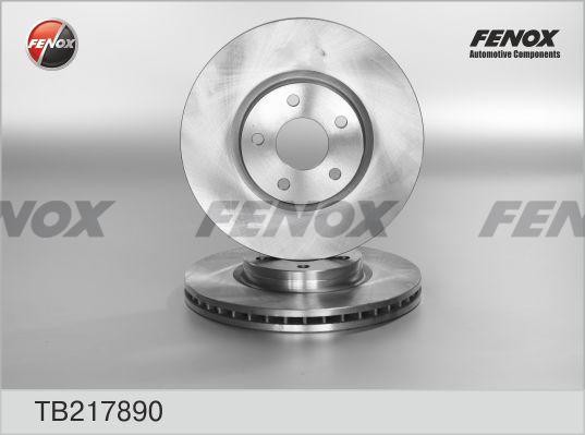 Диск тормозной Ford Mondeo IV 07-  2шт TB217890 FENOX