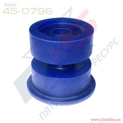 ПОДУШКА РАМЫ КУЗОВА, НИЖНЯЯ /3,4-ОЙ ОПОР/ (45-0796) 45-0796 X5