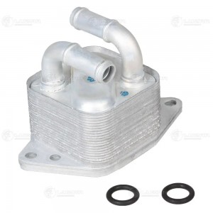 Радиатор масл. для ам Volkswagen Polo (09-),Skoda Rapid (12-) 1.6i [CFNA] AT (LO LOC 1817 LUZAR