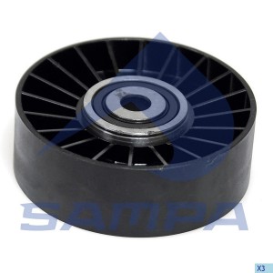 Ролик направляющий Scania 4 Series DSC 11 74/75/79, OSC 11 G03, DC 11, DSC-DC 12 040202 SAMPA
