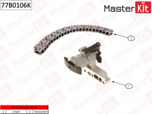 Комплект цепи ГРМ AEB/ANB/APU/ARK/AWT 77B0106K 77B0106K MASTER KIT